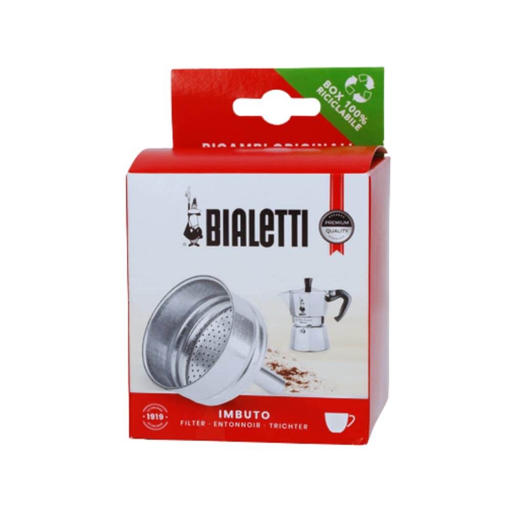 Bialetti Ricambi Imbuto Ersatz-Kaffeetrichter für Edelstahl Espressokocher