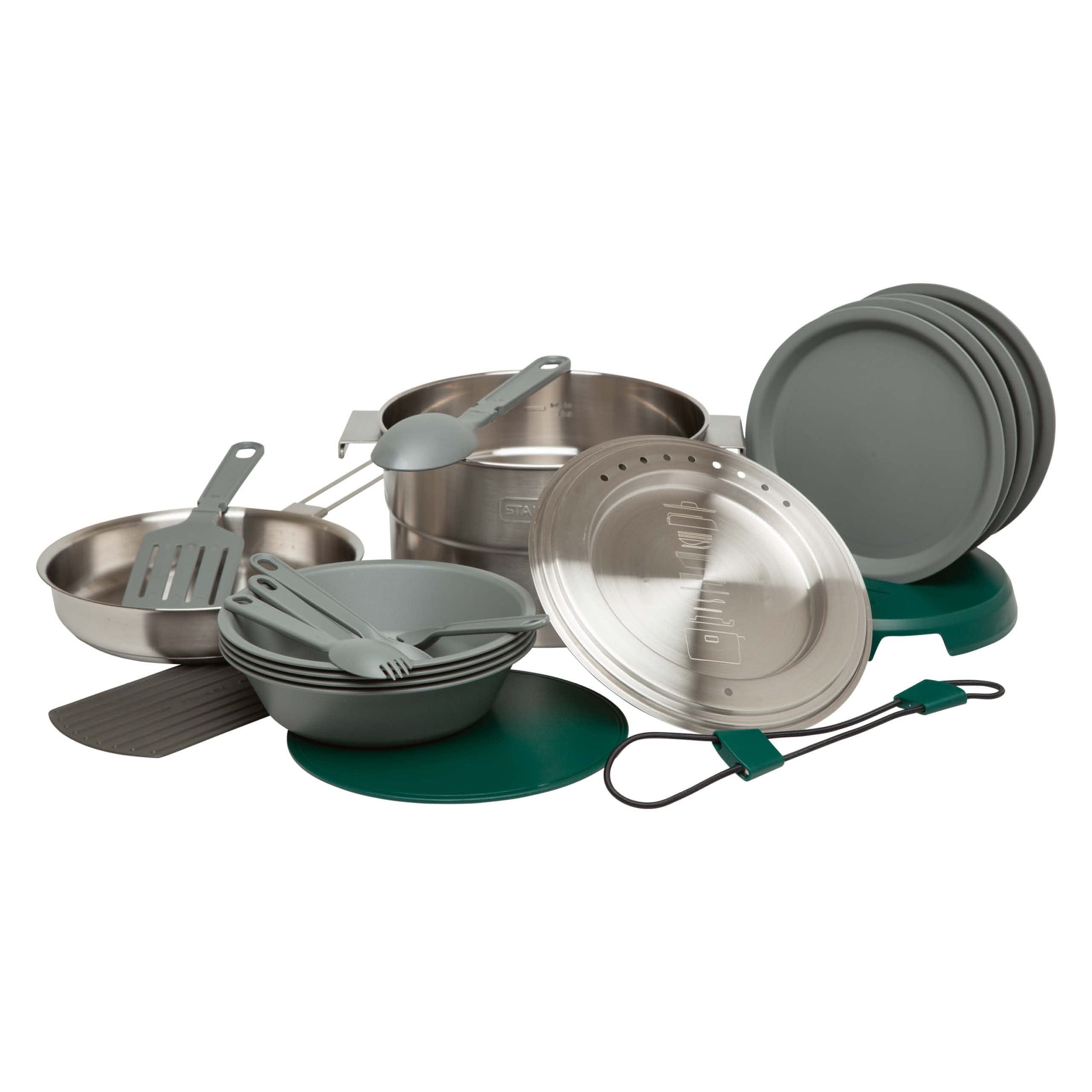 Stanley Adventure Full Kitchen Base Camp 21-Teiliges Kochgeschirr-Set