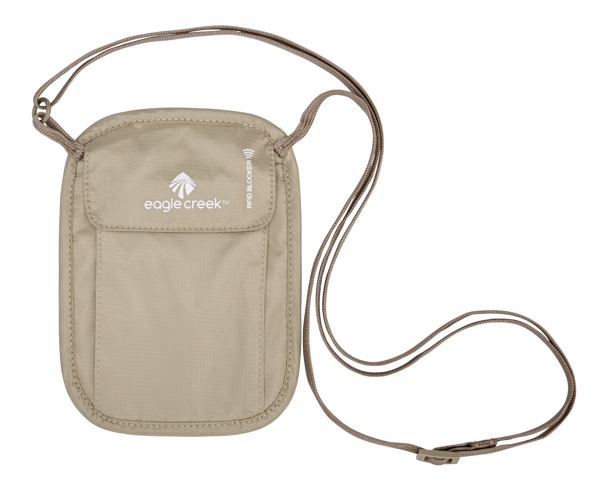 Eagle Creek RFID Blocker Neck Wallet Tan