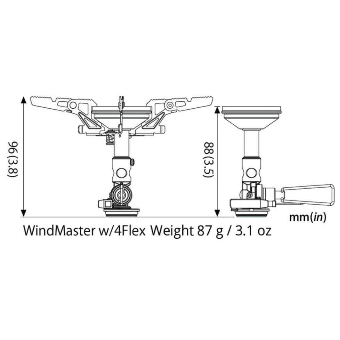 SOTO WindMaster mit Micro Regulator und 4Flex Kochsystem