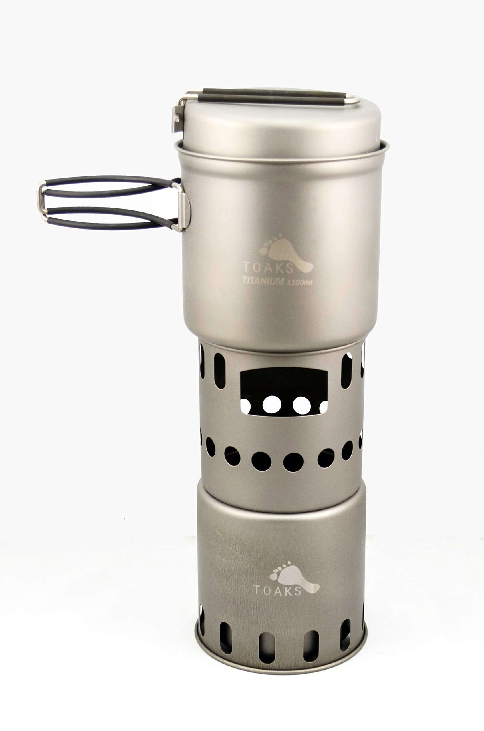 TOAKS Titan Backpacking Woodburning Stove Holzkocher