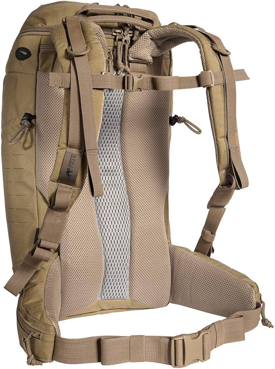 Tasmanian Tiger TT Modular Pack 30 Daypack Wander-Rucksack mit 30 Liter Volumen inkl. Organizer Zusatz-Taschen Set fÃ¼r mehr Ordnung, Khaki