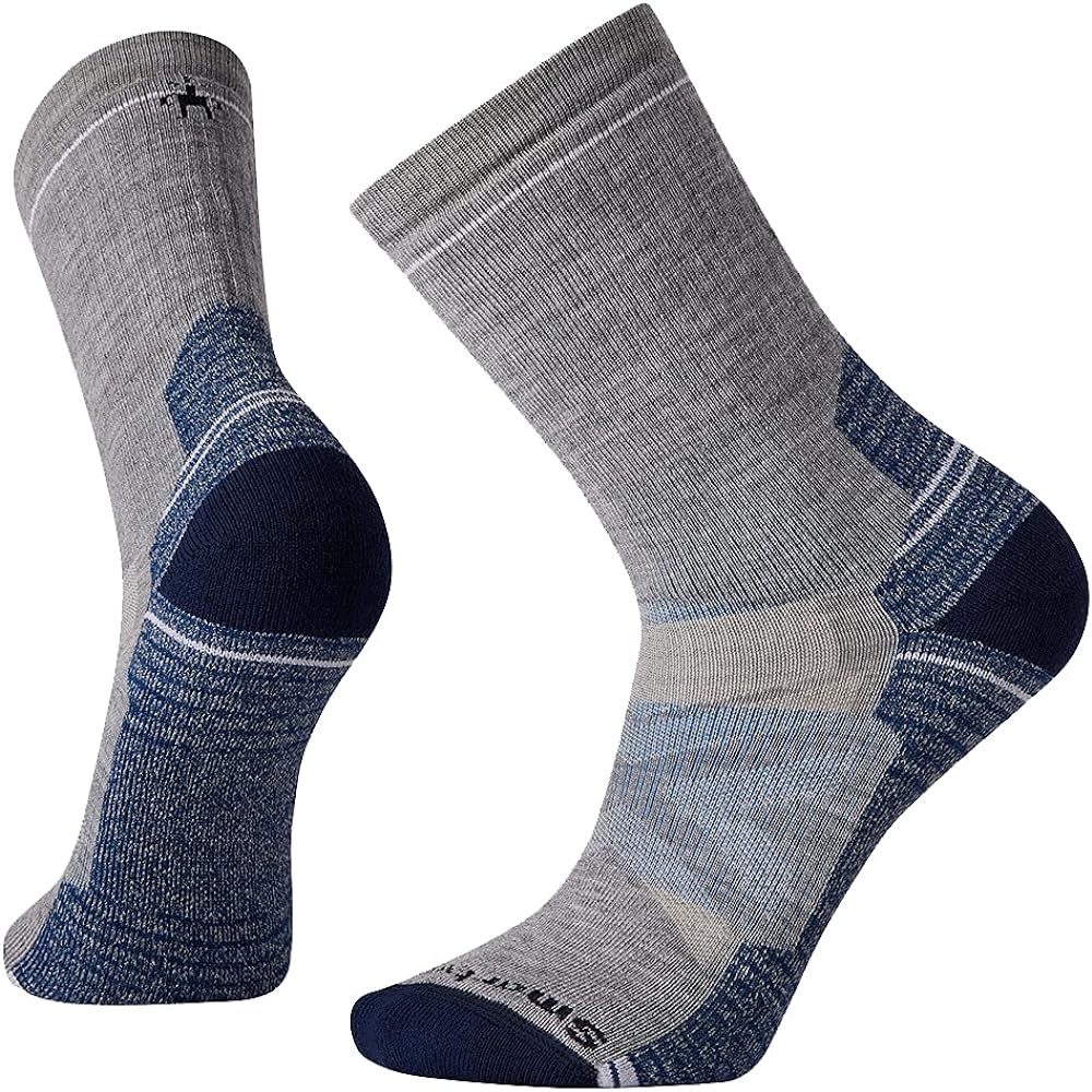 Smartwool Unisex Erwachsene Performance Hike Full Cushion Crew Wandersocken Grau/Blau/Schwarz M