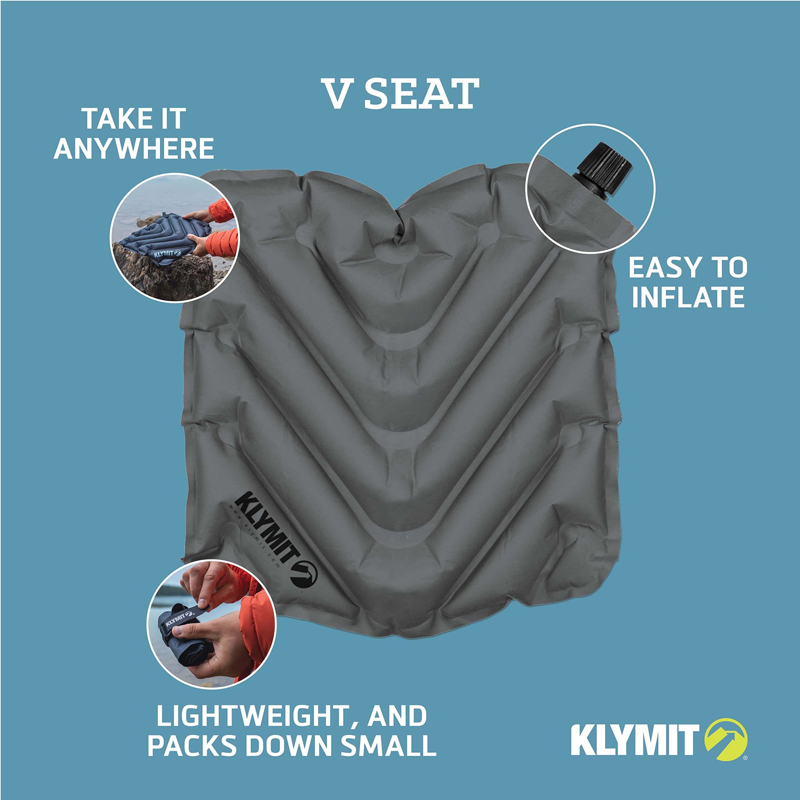 Klymit V Seat Sitzkissen