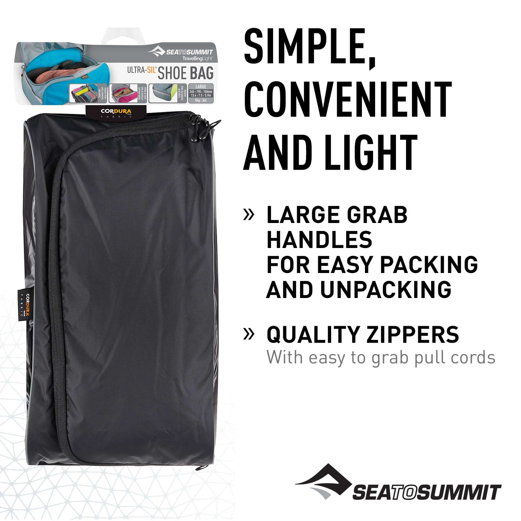 Sea to Summit TravellingLight Shoe Bags Large - Schuhbeutel/Stiefelbeutel