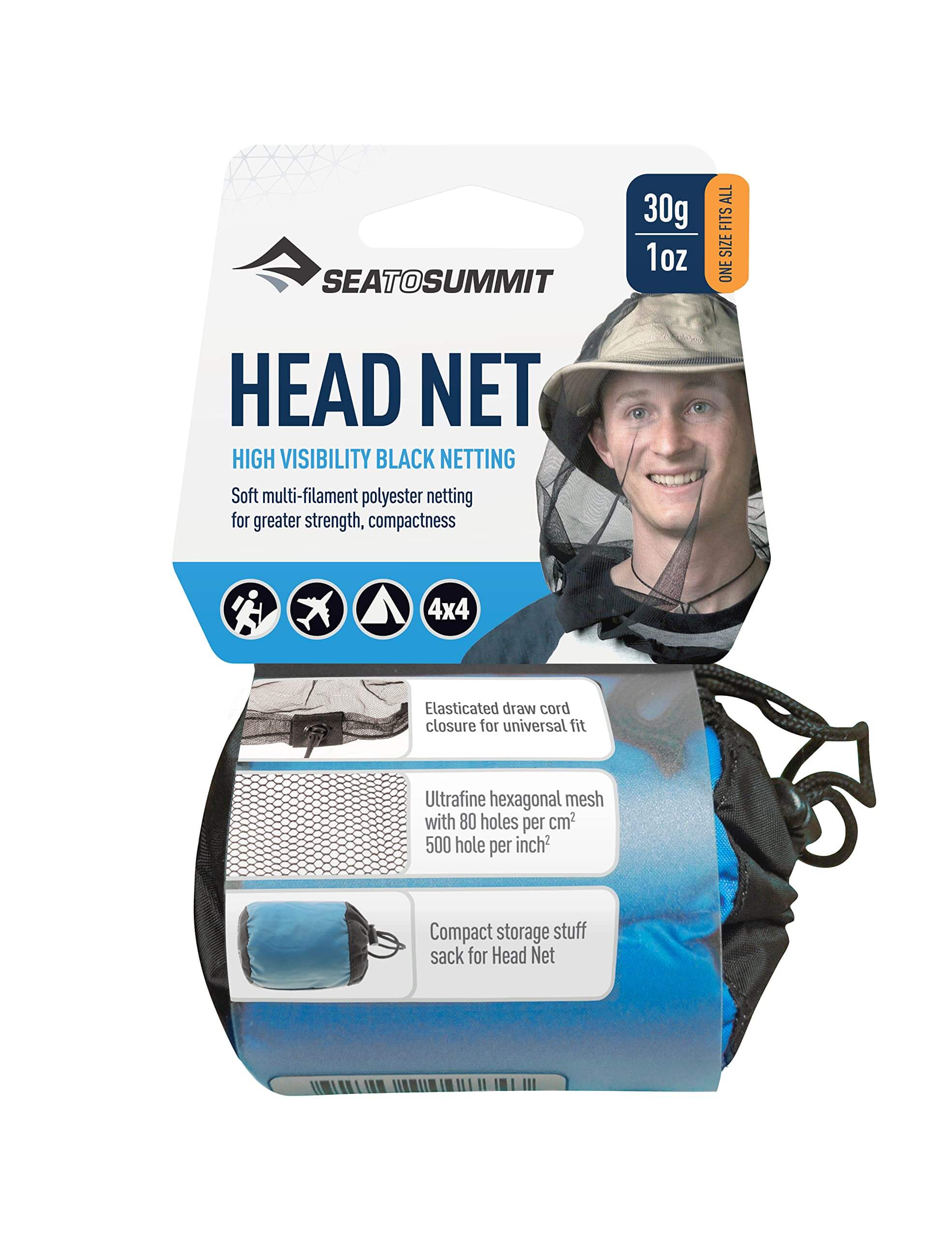 Sea to Summit Mosquito Head Net Insekten-Kopfnetz