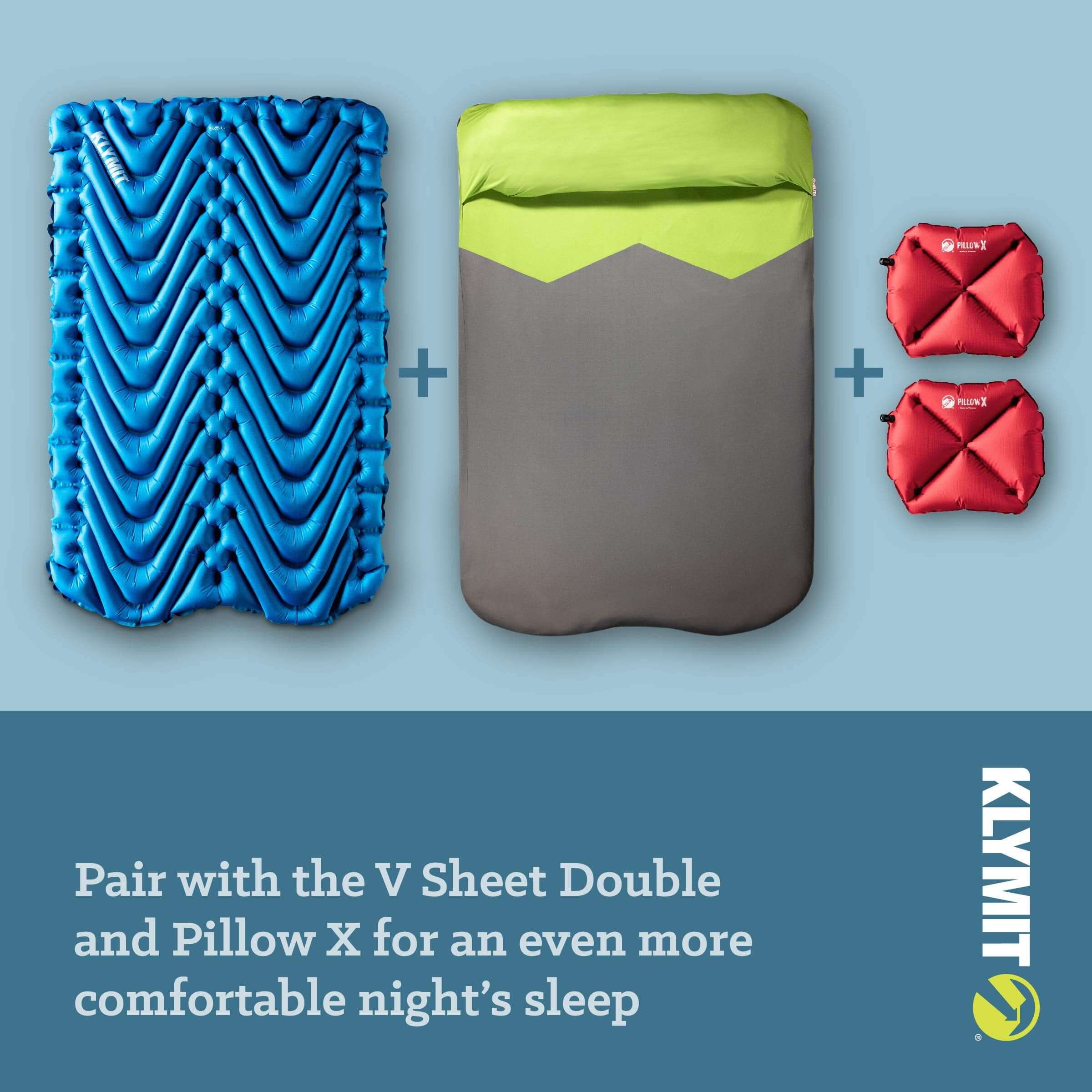 Klymit Double V Sleeping Pad Isomatte